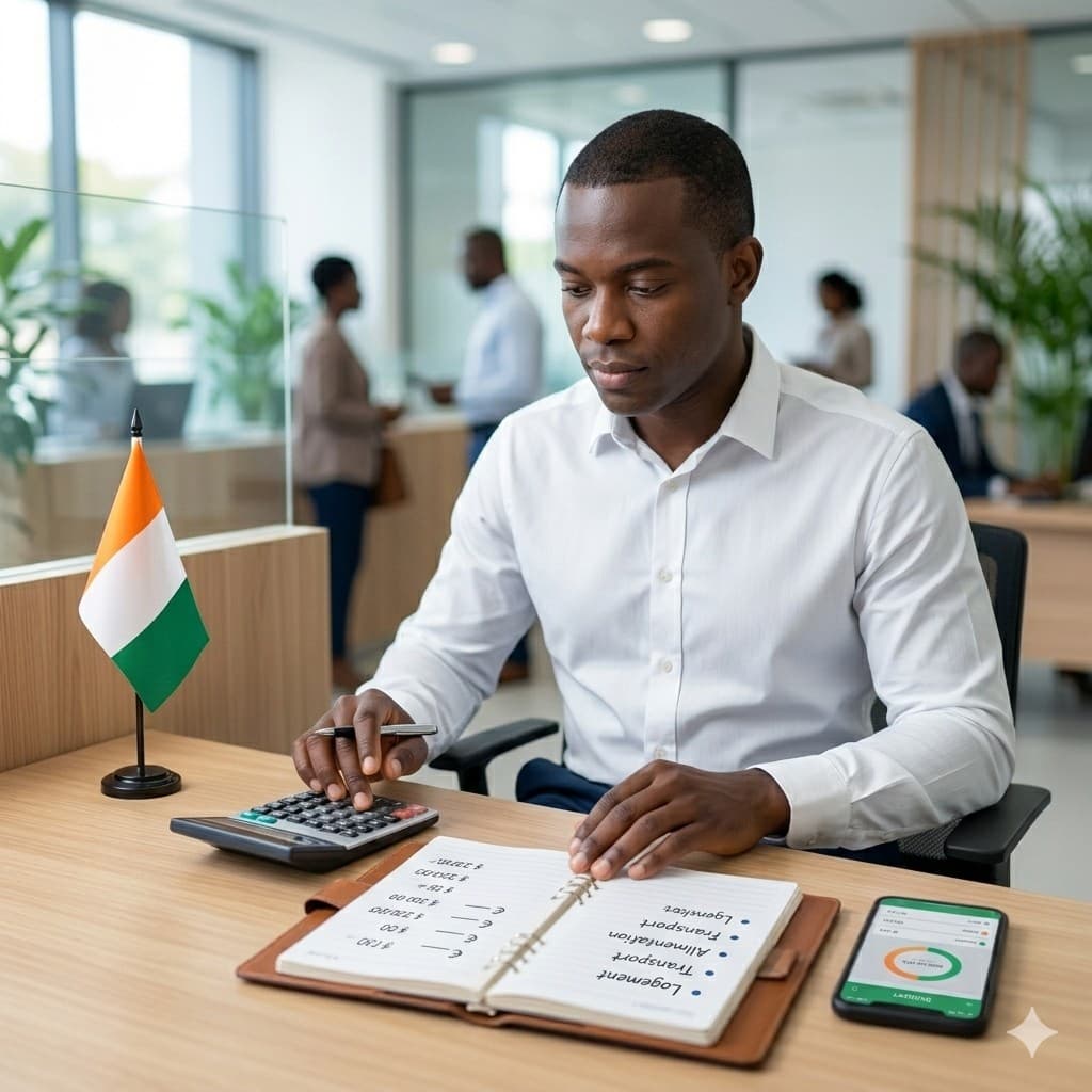 Comment calculer son budget mensuel à Abidjan