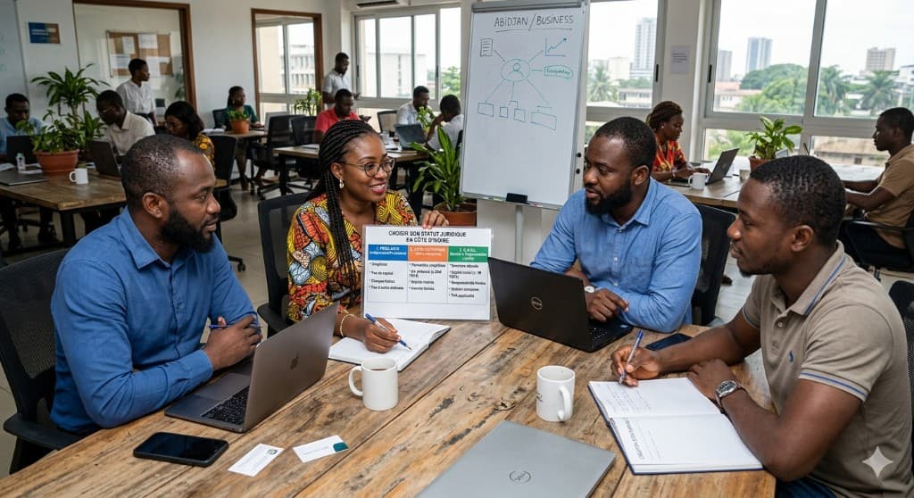 Choisir entre freelance, auto-entreprise et SARL en Côte d'Ivoire