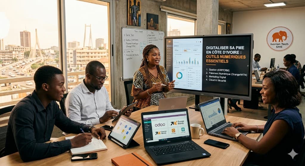 Digitaliser sa PME en Côte d'Ivoire : outils numériques essentiels