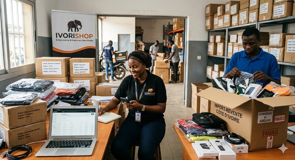 Dropshipping et import-revente en Côte d'Ivoire