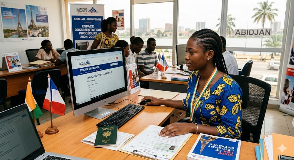 Étudier en France depuis la Côte d'Ivoire : Campus France et procédure