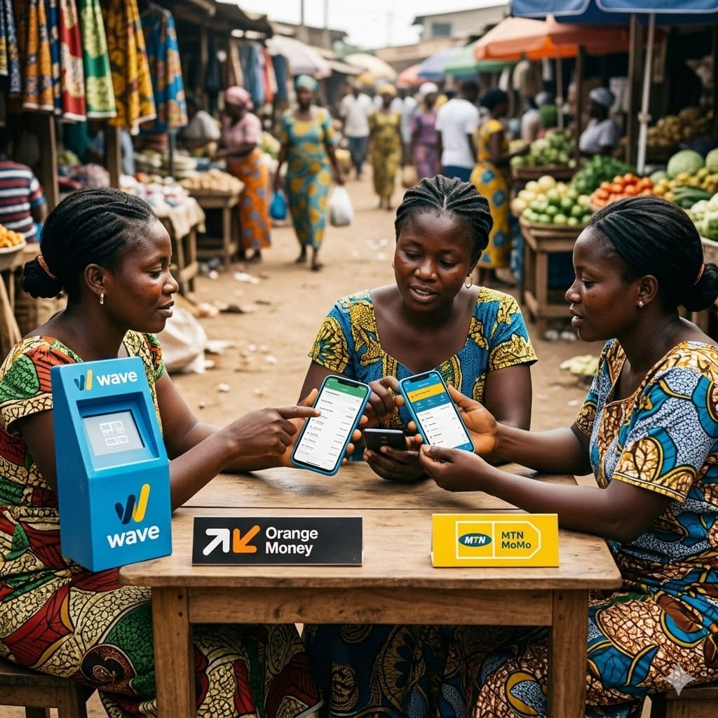 Mobile Money : comparatif Orange / MTN / Wave