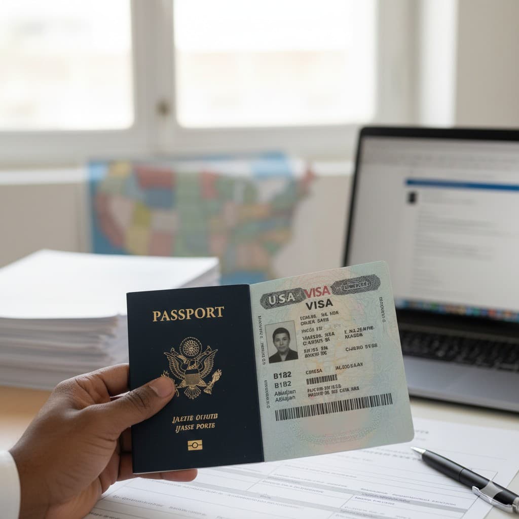 Comment obtenir un visa USA depuis la Côte d'Ivoire