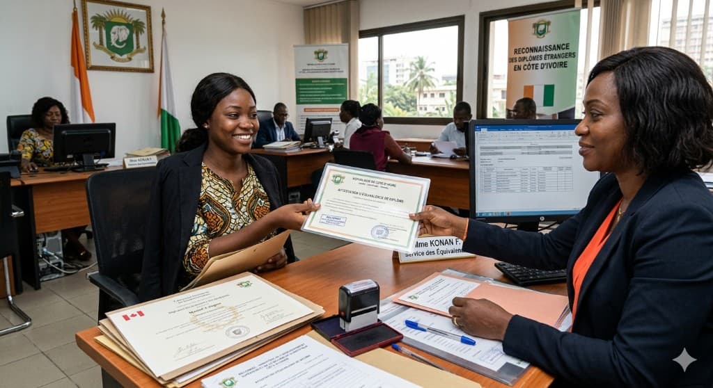 Reconnaissance des diplômes étrangers en Côte d'Ivoire