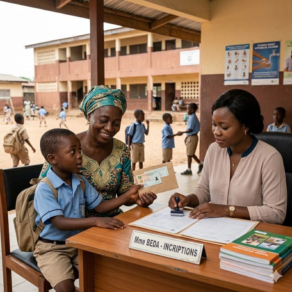 Inscrire son enfant à l'école en Côte d'Ivoire