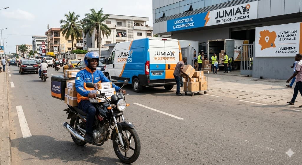 Livraison et logistique e-commerce en Côte d'Ivoire